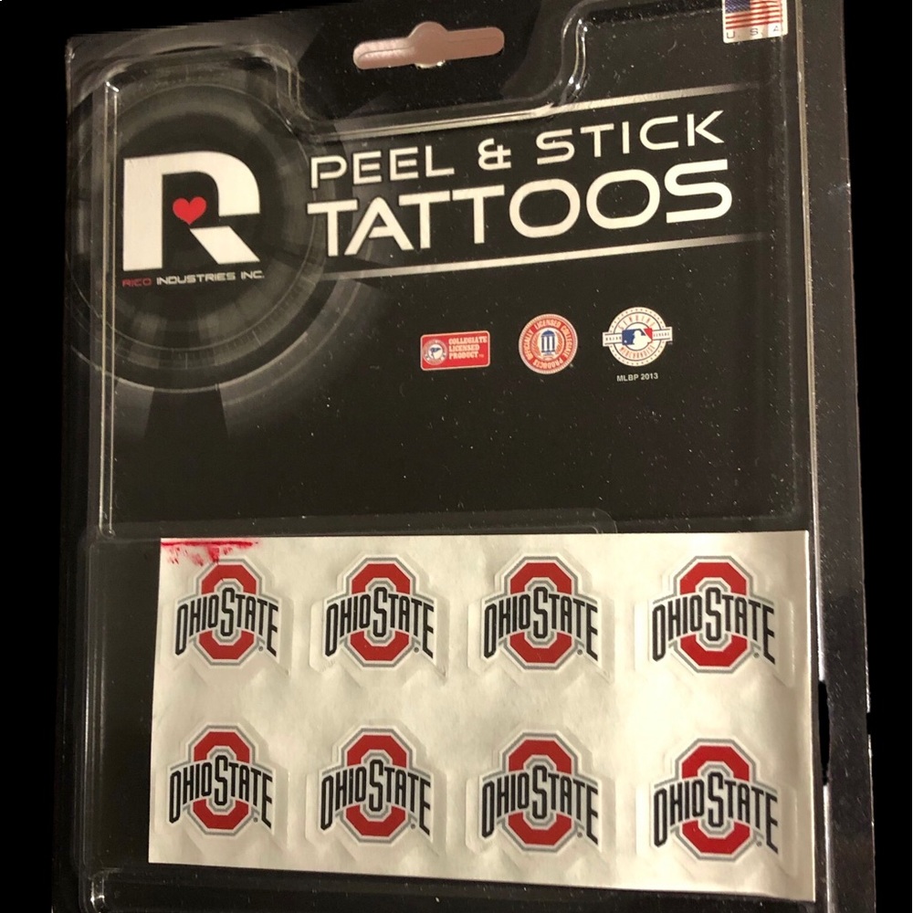 Peel and stick tattoos